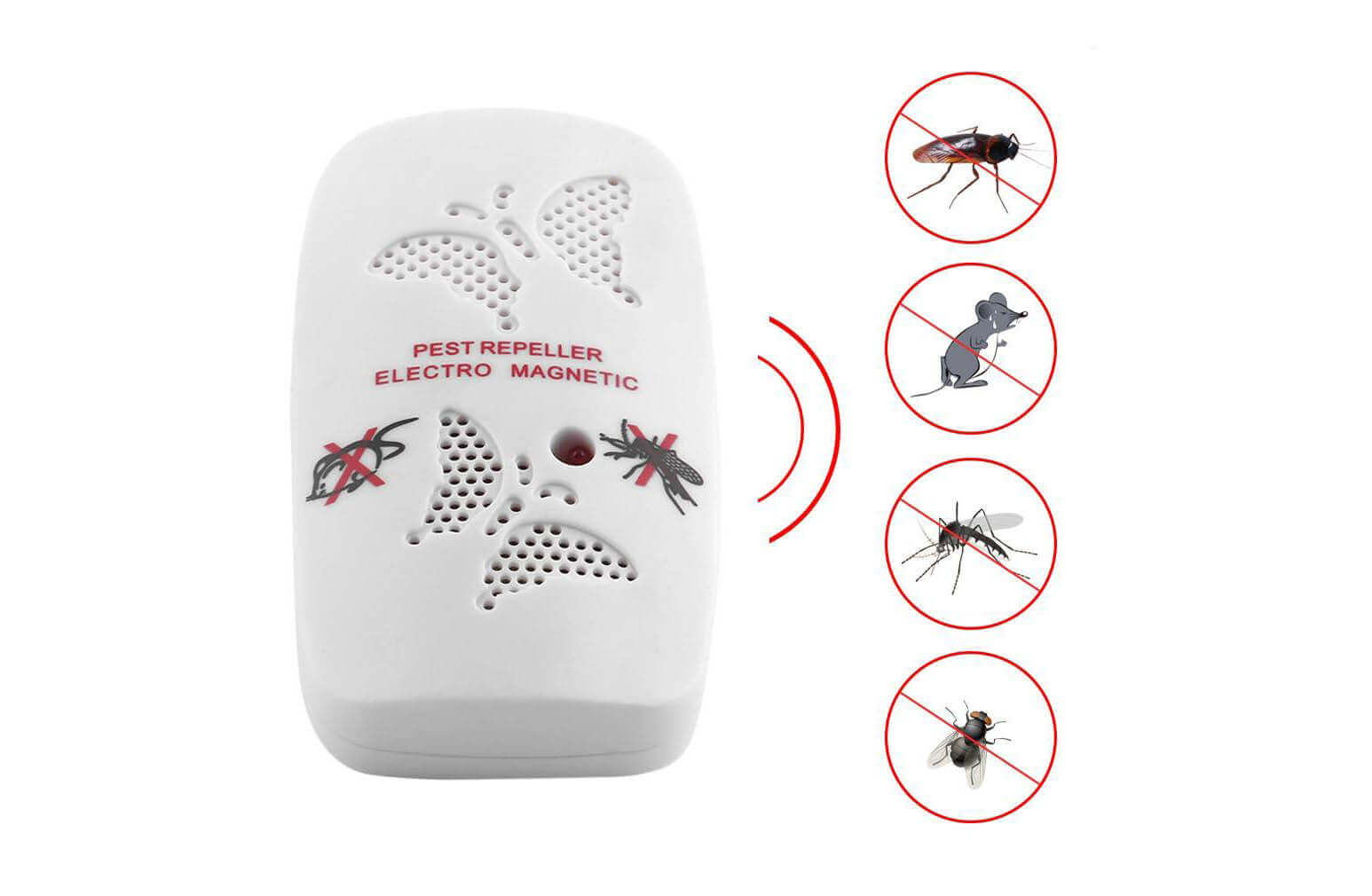 Ultrasonic mosquito repeller